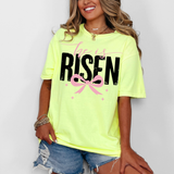 He Is Risen Coquette Bow DTF Print
