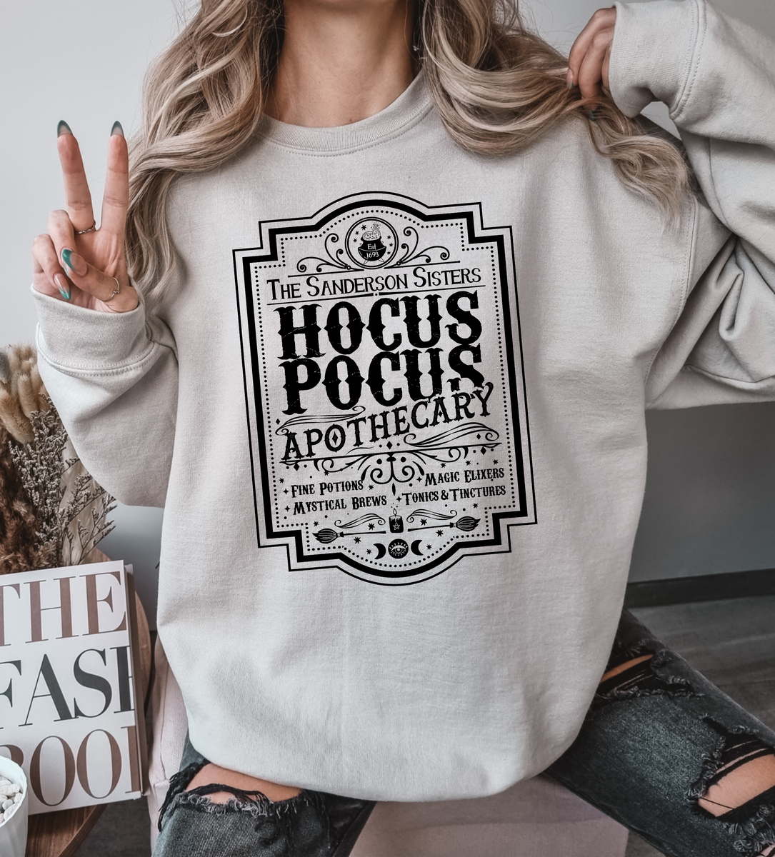 Hocus Pocus store Apothecary Sweatshirt