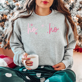 Ho Ho Ho Sparkle Snowflake DTF Print