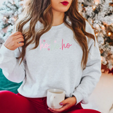 Ho Ho Ho Sparkle Snowflake DTF Print