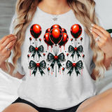 Coquette Horror Balloons DTF Print