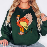 Howdy Western Turkey DTF Print