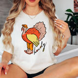 Howdy Western Turkey DTF Print