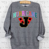 Rainbow Hurricane DTF Print