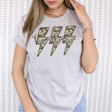 Huskies Camo Bolt Trio DTF Print