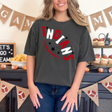 Indians Star Football DTF Print