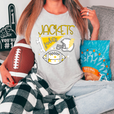 Jackets Football Retrocollage DTF Print