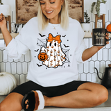 Jack O' Lantern Cherries Ghost DTF Print