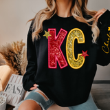 KC Sequin Effect DTF Print