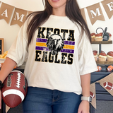 Keota Eagles Grunge DTF Print