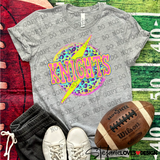 Knights Neon Bolt DTF Print