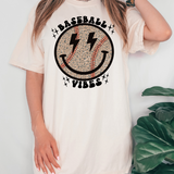 Leopard Baseball Vibes DTF Print
