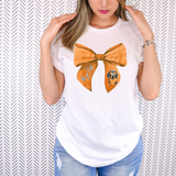 Lets Go Vols Watercolor Coquette Bow DTF Print