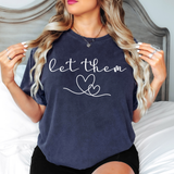 Let Them Heart Duo DTF Print