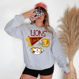 Lions Football Retrocollage DTF Print
