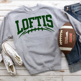 Loftis Football Arched DTF Print