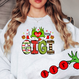I love being Mama Grinch DTF Print