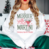Merrier With a Martini DTF Print