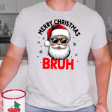 Merry Christmas Bruh Santa DTF Print