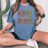 Middle School Leopard DTF Print