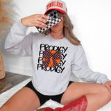 Prodigy Basketball Polkadot Bow DTF Print