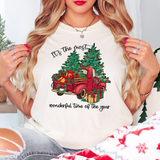 Christmas Most Wonderful Time of Year DTF Print