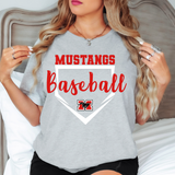 Mustangs Baseball DTF Print