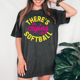 No Crying in Softball DTF Print