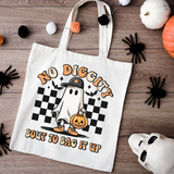 No Diggity Bout to Bag it Up Checker DTF Print