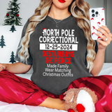 North Pole Correctional Christmas DTF Prints
