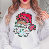 Painted Shimmer Santa DTF Print