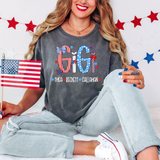 Patriotic Gigi DTF