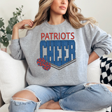 Patriots Glitter Cheer DTF Print