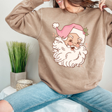 Pink Santa DTF Print