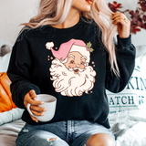 Pink Santa DTF Print