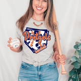 Pretzels Baseball DTF Print
