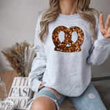 Pretzels Sequin Effect DTF Print