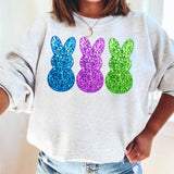 Bunny Sequin Effect DTF Print