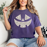 Pumpkin Dot Face DTF Print