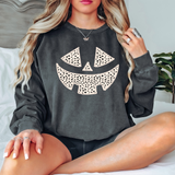 Pumpkin Dot Face DTF Print