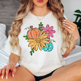 Pumpkin Sunflower Fall  DTF Print