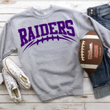 Raiders Football Arched DTF Print