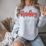 Raiders Outline PolkDTF Print