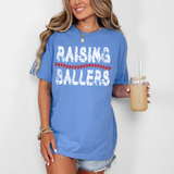 Raising Ballers Baseball DTF Print