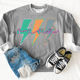 Rams Neon Bolt Trio DTF Print