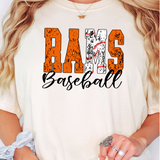 Rams Sport Grunge DTF Print