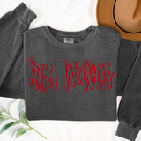 Red Wolves Whisper DTF Print