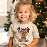 Reindeer Girl DTF Print
