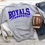 Royals Football Arched DTF Print