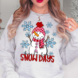 Built For Snowdays Snowman DTF Print
